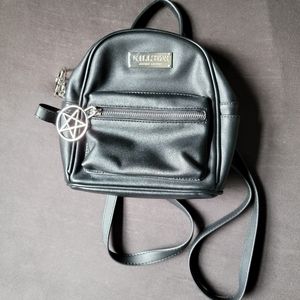 Killstar Darcy Black Mini Backpack